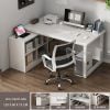 Bàn Làm Việc Gỗ MDF kết hợp Kệ Sách Đa Năng cho Góc Làm Việc Hiện Đại - GM131 - Nội Thất IGA Việt Nam