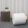 Ghế Đôn SOFA Hình Tròn Bọc Vải Lông Cừu Mềm Mại - Nội Thất IGA - GC26
