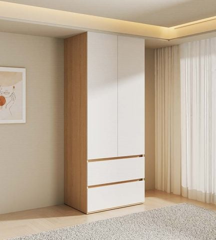 Tủ quần áo đơn nhỏ thiết kế sang trọng hiện đại - GP345 - Nội Thất IGA Việt Nam