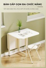 Bàn ăn thiết kế thông minh có thể gấp gọn - GM202 - Nội Thất IGA Việt Nam