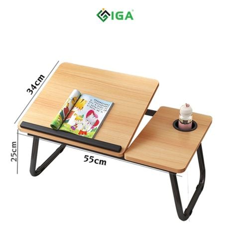 Bàn Làm Việc Ngồi Bệt Chân Gập Chữ U với thiết kế đơn giản, tiện lợi cho không gian làm việc, học tập - GM55 - Nội Thất IGA Việt Nam