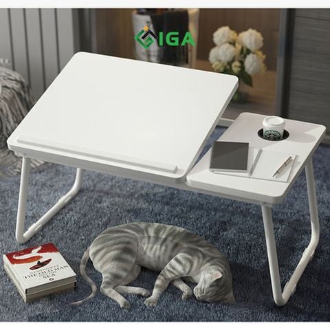 Bàn Làm Việc Ngồi Bệt Chân Gập Chữ U với thiết kế đơn giản, tiện lợi cho không gian làm việc, học tập - GM55 - Nội Thất IGA Việt Nam