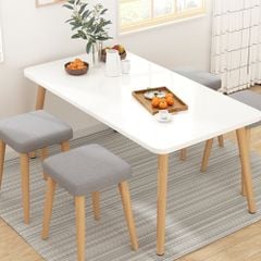 Bàn Ăn Thông Minh Gỗ Công Nghiệp MDF IGA mang Phong Cách Bắc Âu hiện đại - GP181