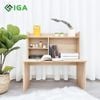 Bàn Học Ngồi Bệt Vân Gỗ IGA – Thiết Kế Gọn Gàng, Hiện Đại - GP116