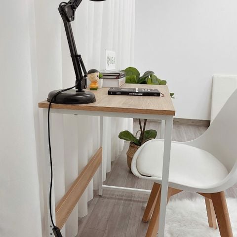 Bàn Học - Bàn Làm Việc Gỗ MDF Thông Minh Karlma với thiết kế đơn giản, hiện đại cho không gian làm việc, học tập tại nhà - GM09