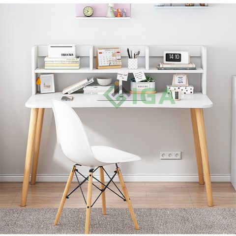 Bàn Làm Việc Thông Minh Kèm Kệ Sách Đa Năng cho không gian học tập, làm việc tiện lợi, hiện đại - GP197