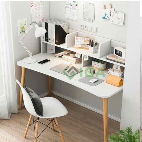 Bàn Làm Việc Thông Minh Kèm Kệ Sách Đa Năng cho không gian học tập, làm việc tiện lợi, hiện đại - GP197