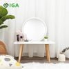 Bàn Trang Điểm kèm gương tiện lợi mang Phong Cách Bắc Âu cho không gian phòng hiện đại, sang trọng - GP117