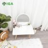 Bàn Trang Điểm kèm gương tiện lợi mang Phong Cách Bắc Âu cho không gian phòng hiện đại, sang trọng - GP117