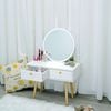 Bàn Trang Điểm Mini kèm Gương và ngăn kéo tiện lợi cho không gian trang điểm tối giản - GP140