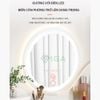 Bàn trang điểm gỗ MDF kèm gương LED cảm ứng mang thiết kế nhỏ gọn, đơn giản cho góc trang điểm tối giản, hiện đại - GP201 - Nội Thất IGA Việt Nam