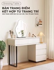 Bàn Trang Điểm IGA Bọc Da Cao Cấp, Hiện Đại - GM154