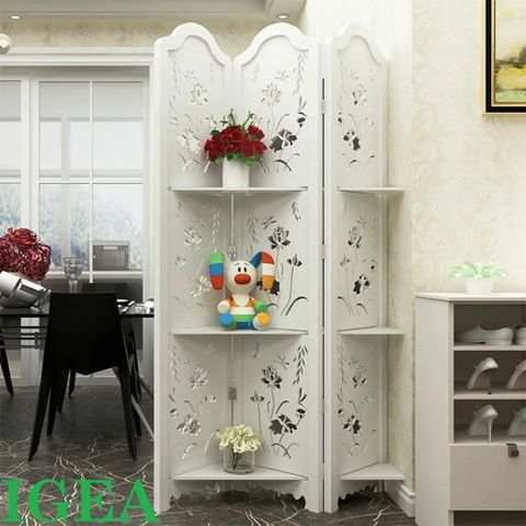 Bình Phong Lá Sen Có Kệ - IG474 - Khai tử