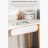 Bàn trang điểm gỗ MDF kèm gương LED cảm ứng mang thiết kế nhỏ gọn, đơn giản cho góc trang điểm tối giản, hiện đại - GP201 - Nội Thất IGA Việt Nam