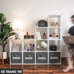 Kệ Sách Tổ Ong Gỗ Công Nghiệp Hiện Đại Convent 2-3-4 Tầng - GP100