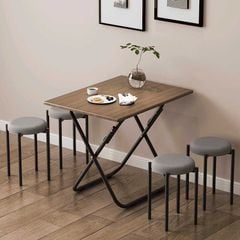 Bàn Ăn Gấp Gọn Khung Sắt - GM99 - Nội Thất IGA Việt Nam