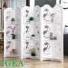 Bình Phong Hình Hoa Sen To Dưới Nước Có Kệ Trang Trí Phong Thuỷ - Nội Thất IGA - IG478