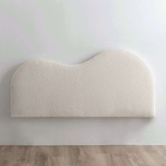 Đệm Đầu Giường Hình Đám Mây - 120x 60 cm x Màu trắng - Nhà máy IGA - GC37