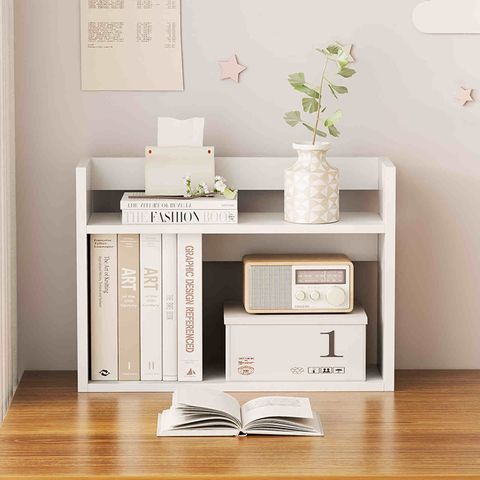 Kệ sách gỗ 2 - 3 tầng đa năng cho không gian gọn gàng, ngăn nắp - Nhà máy IGA - GA37