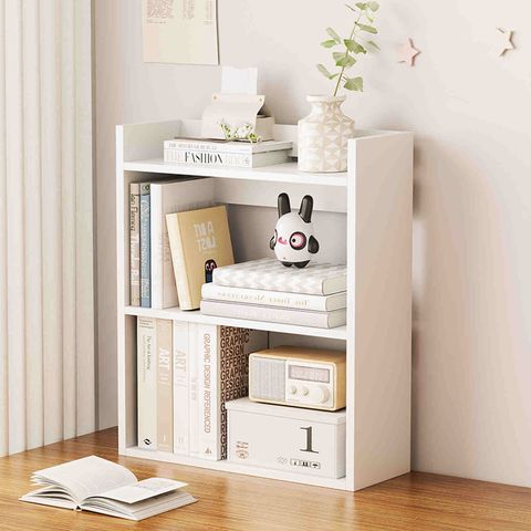 Kệ sách gỗ 2 - 3 tầng đa năng cho không gian gọn gàng, ngăn nắp - Nhà máy IGA - GA37