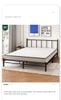 Giường sắt khung đen 1.6x2m - GM158 - Nội Thất IGA Việt Nam