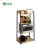 Kệ Đa Năng Kodo - Khung đen/ trắng - GM06 - Nội Thất IGA Việt Nam