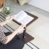 Bàn Tụng Kinh IGA Gấp Gọn Khung Đen Tiện Lợi, Dễ Di Chuyển - GM113
