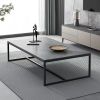 Bàn Trà Phòng Khách Vân Đá - GM150 - Nội Thất IGA Việt Nam