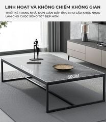 Bàn Trà Phòng Khách Vân Đá - GM150 - Nội Thất IGA Việt Nam