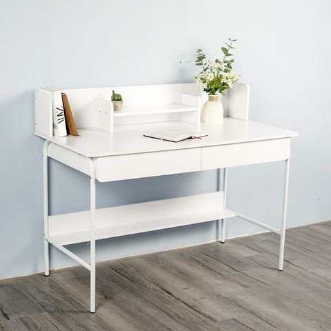 Bàn Làm Việc Có Ngăn Full Trắng - GM162 - Nội Thất IGA Việt Nam