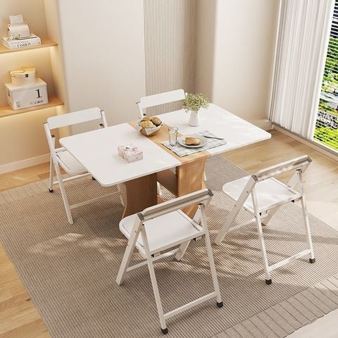 Ghế Gấp Gọn Đa Năng Trắng - GM192 - Nội Thất IGA Việt Nam