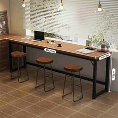 Bàn làm việc khung đen gỗ óc chó GM205.26