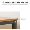Bàn làm việc vân gỗ - GM209