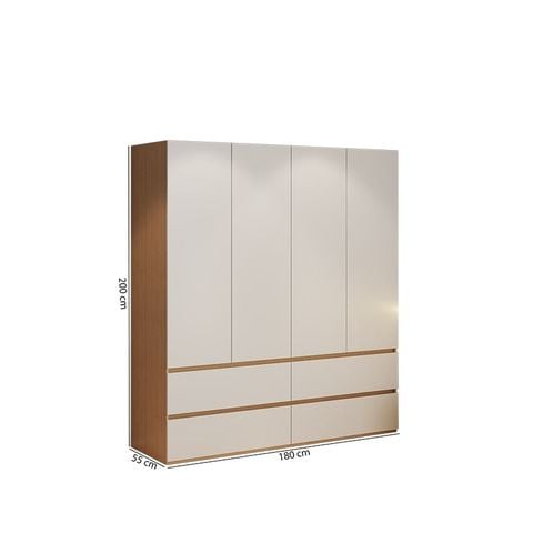 Tủ Quần Áo Thông Minh IGA Kết Hợp Ngăn Kéo Đa Năng - GP327