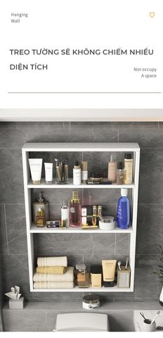 Kệ Treo Tường Full Trắng/ Full Đen - GP331 - Nội Thất IGA Việt Nam