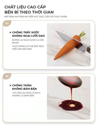 Bàn trà Sofa TC bọc da chân sắt vân đá - GP385