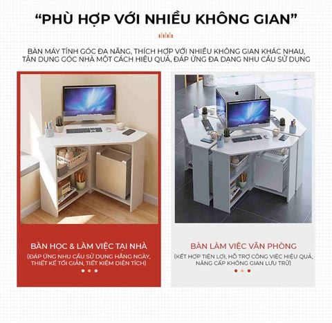 Bàn góc làm việc - GP386