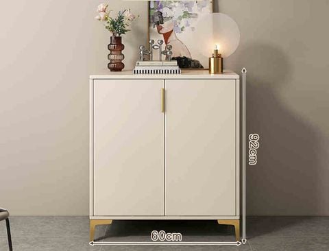 Tủ giày cánh mở full trắng - GP387