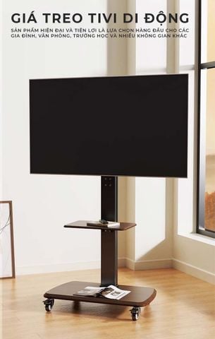 Kệ treo TV di động khung thép chống ghỉ loại nâng hạ - GM173.26 - Nội Thất IGA Việt Nam