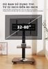 Kệ treo TV di động khung thép chống ghỉ loại nâng hạ - GM173.26 - Nội Thất IGA Việt Nam