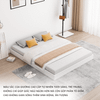 Giường Ngủ Trắng Gỗ Công Nghiệp Phong Cách Nhật Bản - Nhà máy IGA - GP311.01