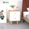 Kệ Đầu Giường - 40x 38x 50cm - Gỗ phối trắng ánh tím- Nhà máy IGA- GP174