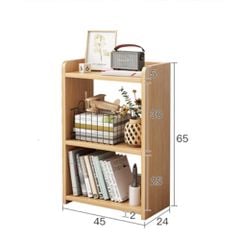 Kệ Đầu Giường TABU - 45x 24x 65 cm- Màu trắng tím có vân gỗ - GP156