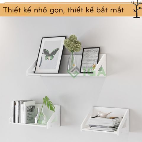 Kệ Treo Tường Gỗ Nhựa - IG387