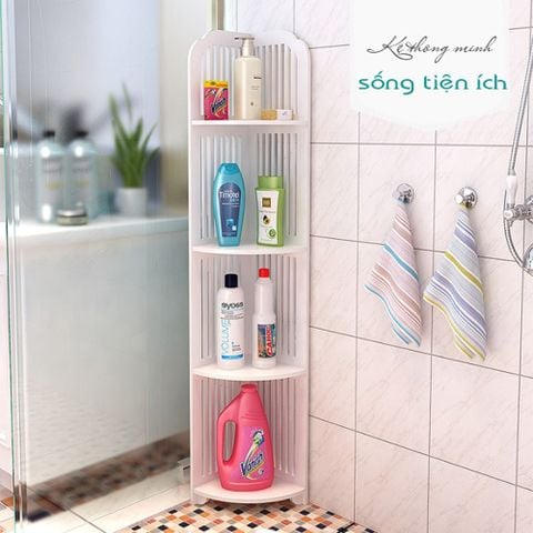 Kệ Góc Kẻ Sọc 4 tầng - IG122 - Nội Thất Thông Minh IGA