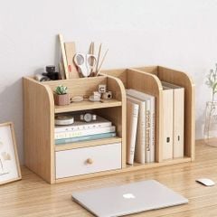 Kệ Sách Để Bàn Gỗ Công Nghiệp Đa Năng có Ngăn Kéo - GP176 - Nội Thất IGA Việt Nam