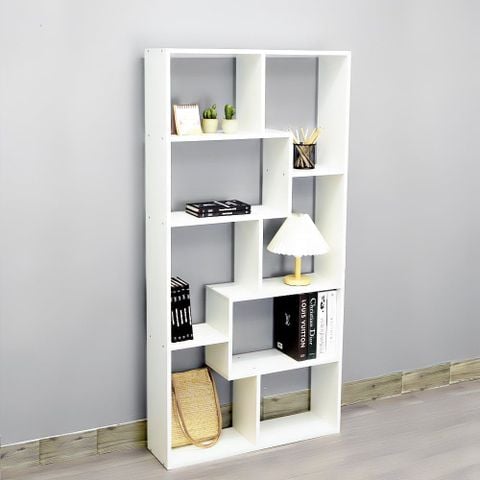 Kệ Sách Đứng Đa Tầng Gỗ MDF mang phong cách Bắc Âu đơn giản cho không gian làm việc hiện đại - GP42