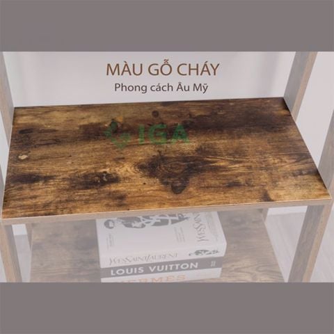 Kệ Sách Gỗ MDF 5 Tầng Đa Năng Athena mang phong cách Bắc Âu đơn giản - GP114.08