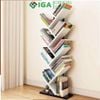 Kệ Sách Đứng Hình Cây Gỗ MDF Cho Góc Làm Việc, Học Tập Tiện Lợi - GP03