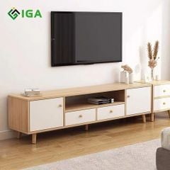 Kệ Tivi Gỗ MDF Để Sàn với thiết kế thông minh, sang trọng cho không gian phòng khách hiện đại - GP122